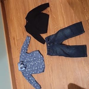 Bundle of Toddler Boys Size 3T Winter Clothes